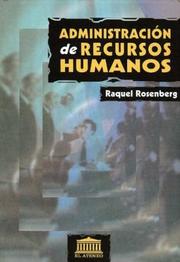 Cover of: Administracion de Recursos Humanos