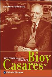 Cover of: Siete Conversaciones Con Adolfo Bioy Casares