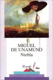 Cover of: Niebla by Miguel de Unamuno, Miguel de Unamuno