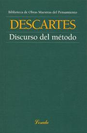 Cover of: El Discurso Del Metodo