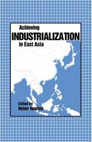 Cover of: Achieving industrialization in East Asia