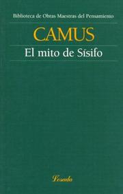 Cover of: El Mito de Sisifo by Albert Camus