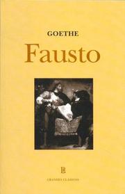 Cover of: Fausto by Johann Wolfgang von Goethe