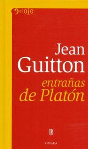 Cover of: Entranas de Platon by Jean Guitton