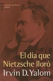 Cover of: El día que Nietzsche lloró