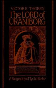 Cover of: The Lord of Uraniborg by Victor E. Thoren