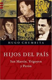 Cover of: Hijos del país by Hugo Chumbita