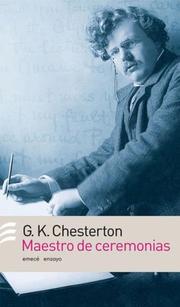 G.K.C. as M.C. by Gilbert Keith Chesterton, J. P. de Fonseka, Arthur Livingston