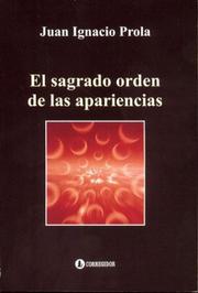 Cover of: El sagrado orden de las apariencias