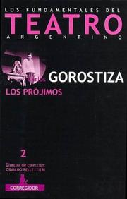 Cover of: Los Projimos by Carlos Gorostiza, Carlos Gorostiza