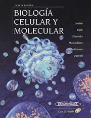 Cover of: Biologia Celular y Molecular - 4 by Arnold Berk, James Darnell, Harvey Lodish