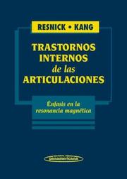 Cover of: Trastornos Internos de Las Articulaciones