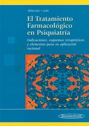 Cover of: El Tratamiento Farmacologico