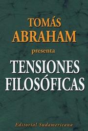 Cover of: Tensiones Filosoficas by Tomas Abraham