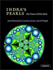 Cover of: Indra's pearls by David Mumford