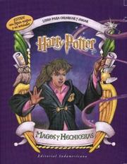 Cover of: Harry Potter Magos y Hechicera - Para Colorear by J. K. Rowling