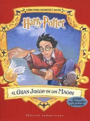 Cover of: Harry Potter El Gran Juego - Para Colorear by J. K. Rowling