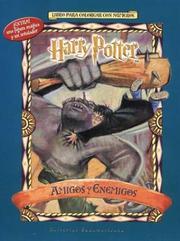 Cover of Harry Potter Amigos y Enemigos - Para Colorear