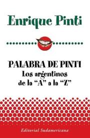 Cover of: Palabra de Pinti