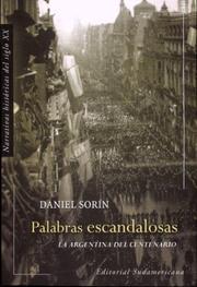 Cover of: Palabras escandalosas: la Argentina del centenario