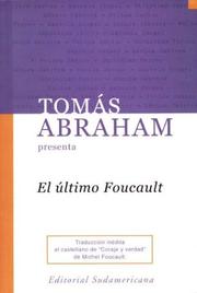 Cover of: El Ultimo Foucault/ The Last Foucault