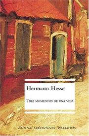 Cover of: Tres Momentos De Una Vida/ Three Moments of a Life