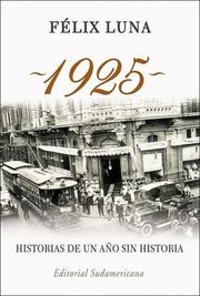 Cover of: 1925 Historia De Un Ano Sin Historia