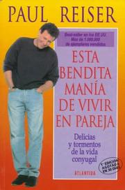 Cover of: Esta bendita manía de vivir en pareja