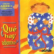 Cover of: Que Hay Adentro ? - Abre y Cierra by Sigmar, Sigmar