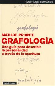 Cover of: Grafologia