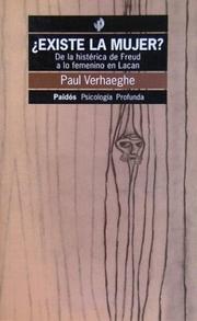 Cover of: Existe La Mujer? by Paul Verhaeghe