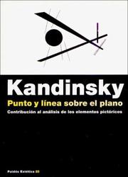 Cover of: Punto y Linea Sobre El Plano by Wassily Kandinsky