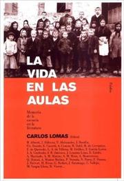 Cover of: La Vida En Las Aulas