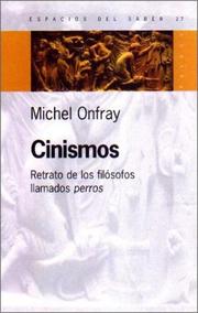 Cover of: Cinismos: Retrato De Los Filosofos Llamados Perros