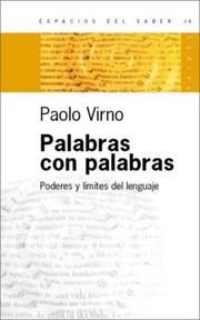 Cover of: Palabras Con Palabras