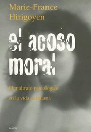 Cover of: El Acoso Moral by Marie-France Hirigoyen