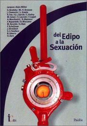 Cover of: del Edipo a la Sexuacion / The Psychoanalysis of Organizations