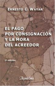 Cover of: pago por consignación: doctrina y jurisprudencia