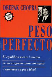 Peso perfecto by Deepak Chopra