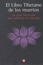 Cover of: El Libro Tibetano de Los Muertos