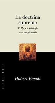 Cover of: La Doctrina Suprema: El Zen y la Psicologia de la Transformacion (Estaciones)
