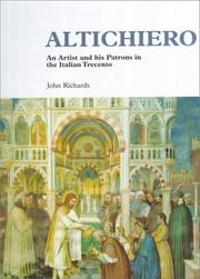 Cover of: Altichiero by Richards, John