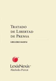 Cover of: Tratado de Libertad de Prensa