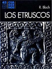Cover of: Etruscos, Los