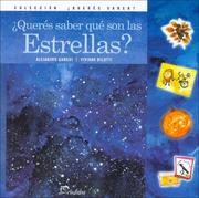 Cover of: Queres Saber Que Son Las Estrellas? by Viviana Bilotti