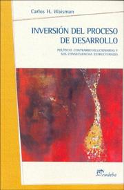 Cover of: Inversion del Proceso de Desarrollo by Carlos H. Waisman