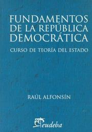 Cover of: Fundamentos de La Republica Democratica