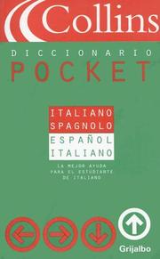 Cover of: Diccionario Pocket Italiano - Español