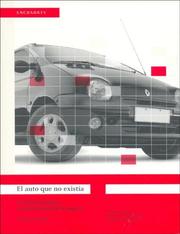 Cover of: El Auto Que No Existia