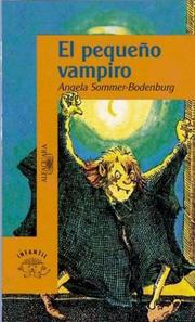 Cover of: Pequeo Vampiro, El by Angela Sommer-Bodenburg